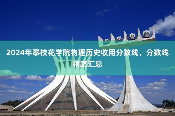 2024年攀枝花学院物理历史收用分数线，分数线领路汇总